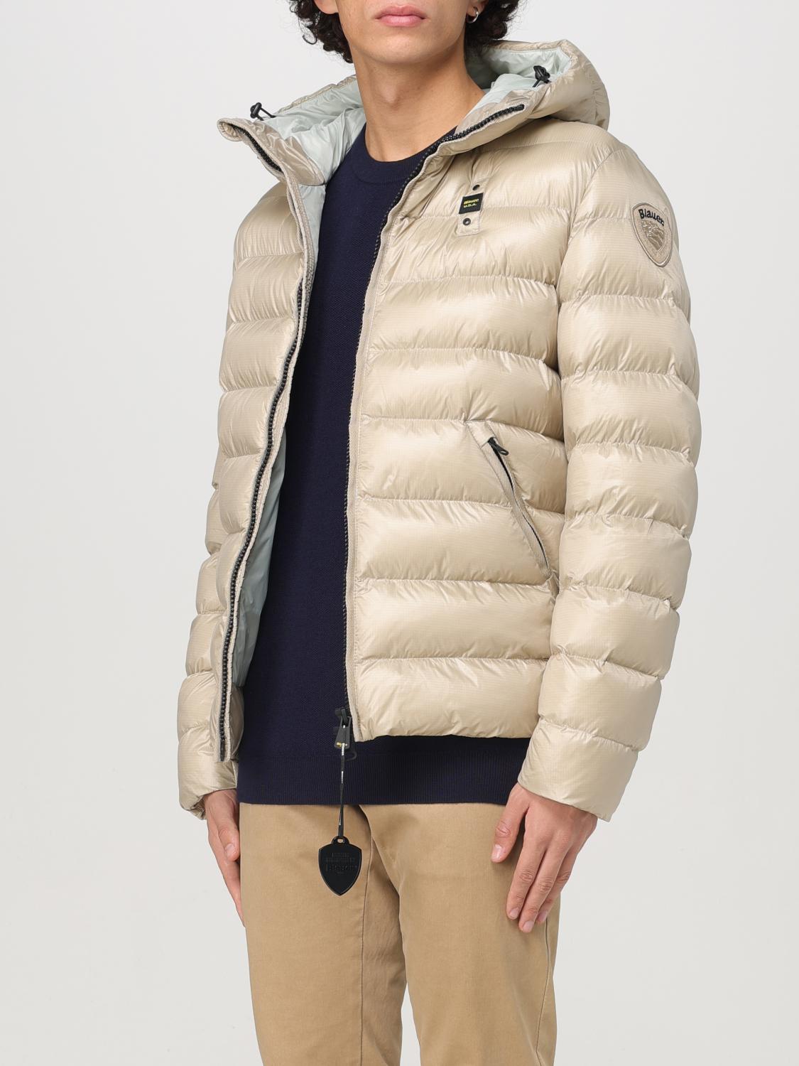 BLAUER JACKET: Jacket men Blauer, Beige - Img 3