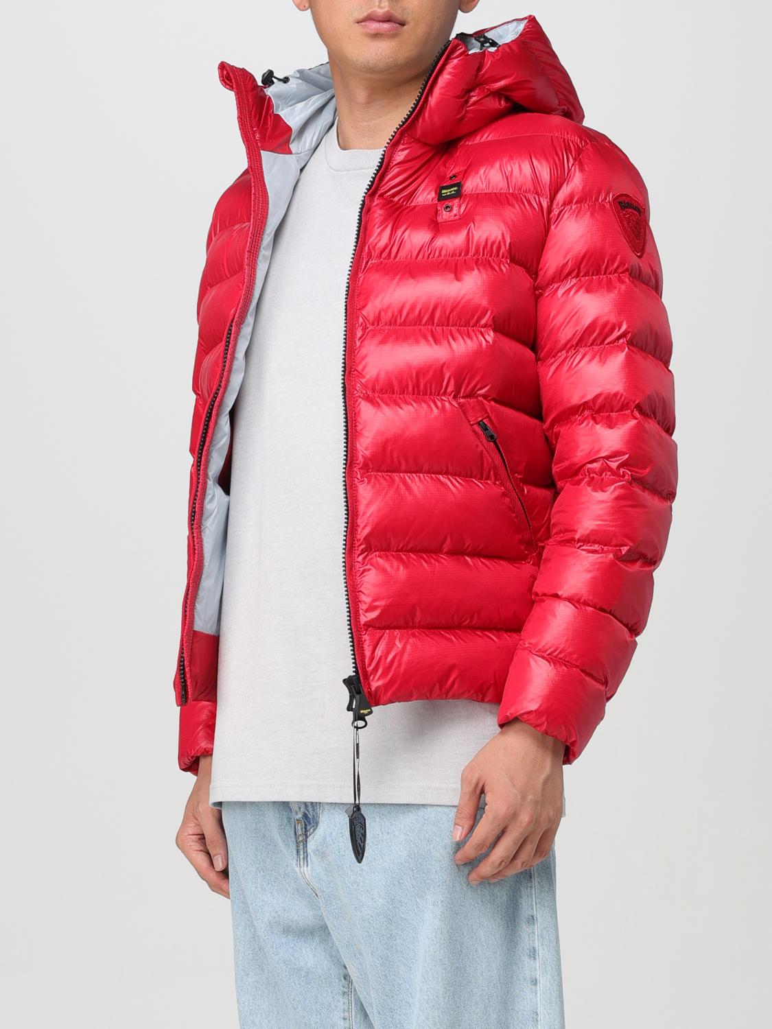 BLAUER JACKET: Jacket men Blauer, Blue 1 - Img 3
