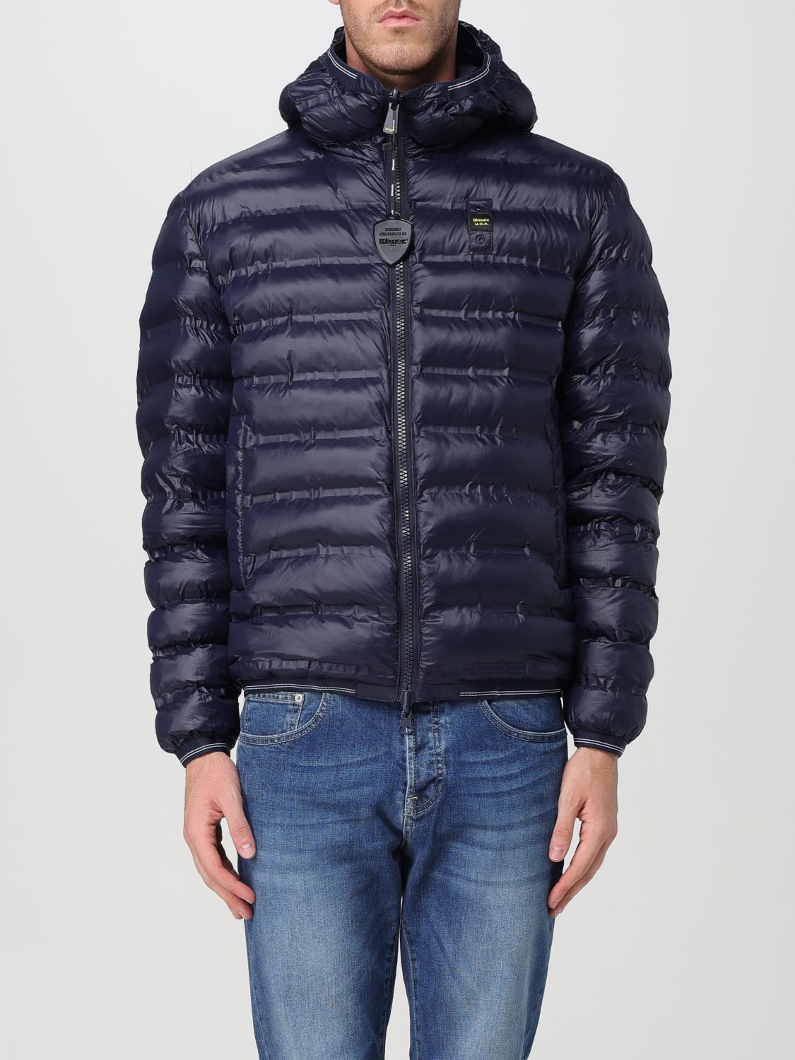 BLAUER JACKET: Jacket men Blauer, Blue - Img 1