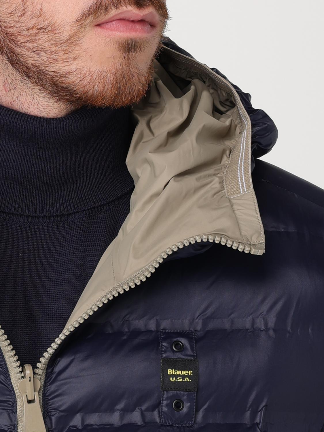 BLAUER JACKET: Jacket men Blauer, Beige - Img 4