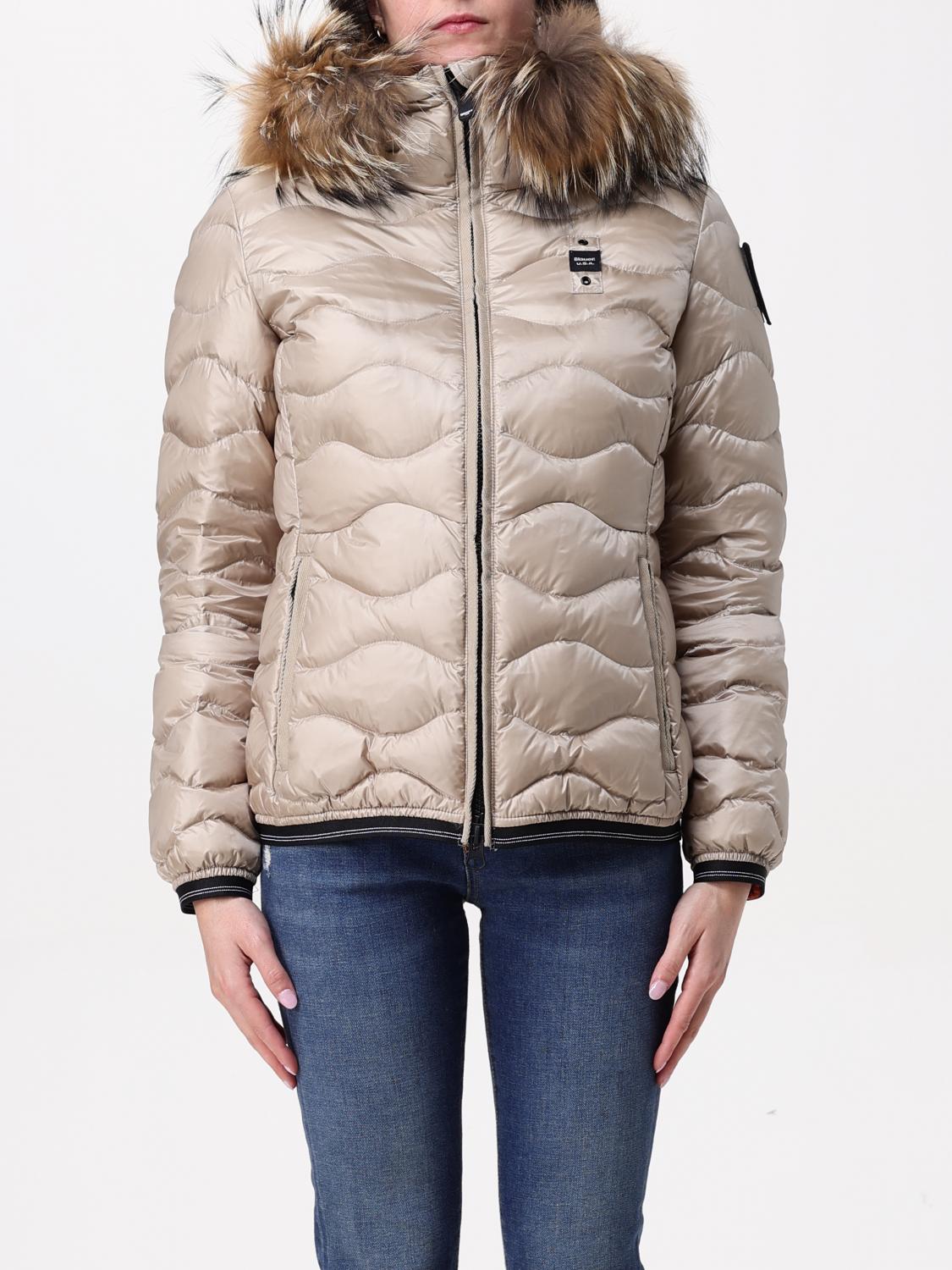 BLAUER JACKET: Jacket woman Blauer, Beige - Img 1