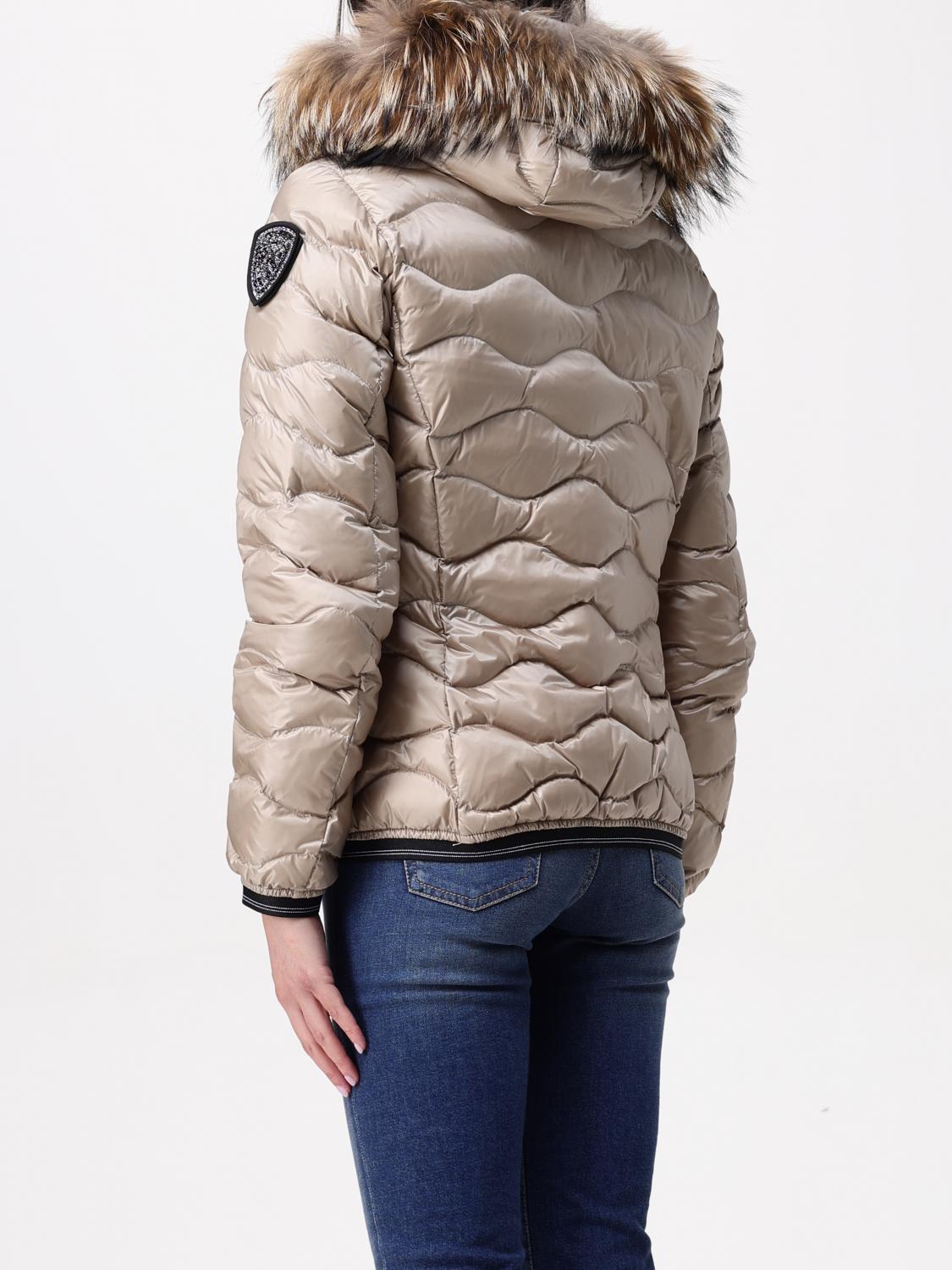 BLAUER JACKET: Jacket woman Blauer, Beige - Img 2