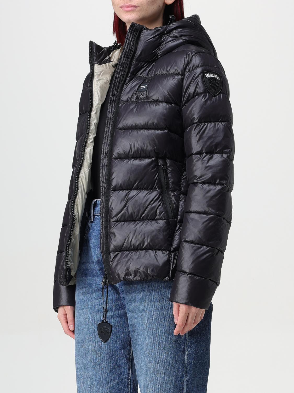 BLAUER GIACCA: Piumino Blauer in nylon trapuntato , Nero - Img 3