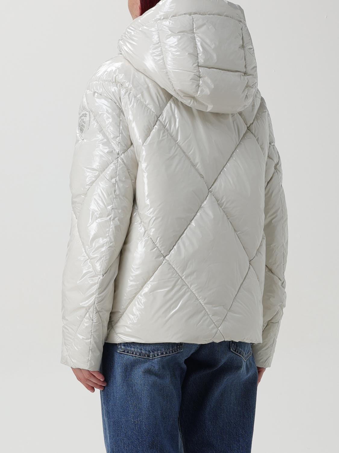 BLAUER CHAQUETA: Chaqueta mujer Blauer, Nata - Img 2