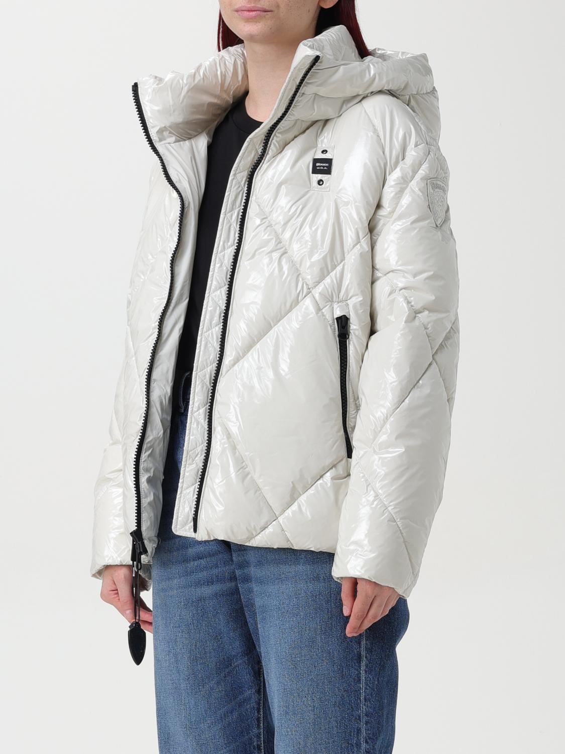 BLAUER CHAQUETA: Chaqueta mujer Blauer, Nata - Img 3