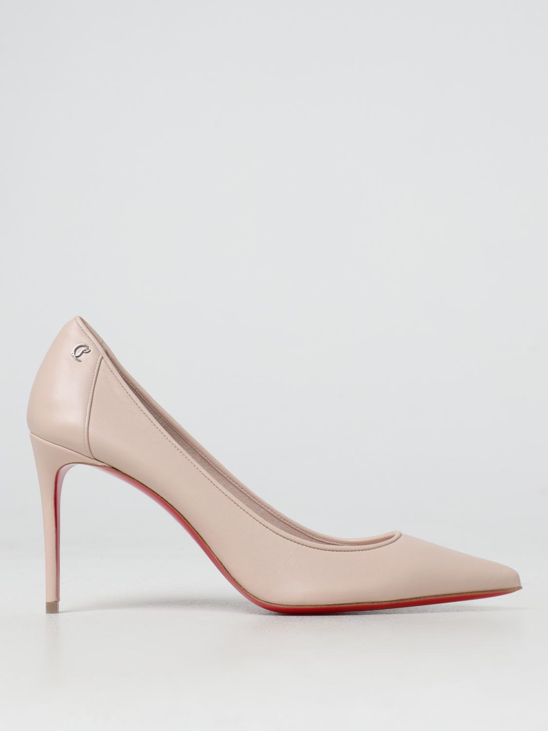 CHRISTIAN LOUBOUTIN PUMPS: Shoes woman Christian Louboutin, Nude - Img 1