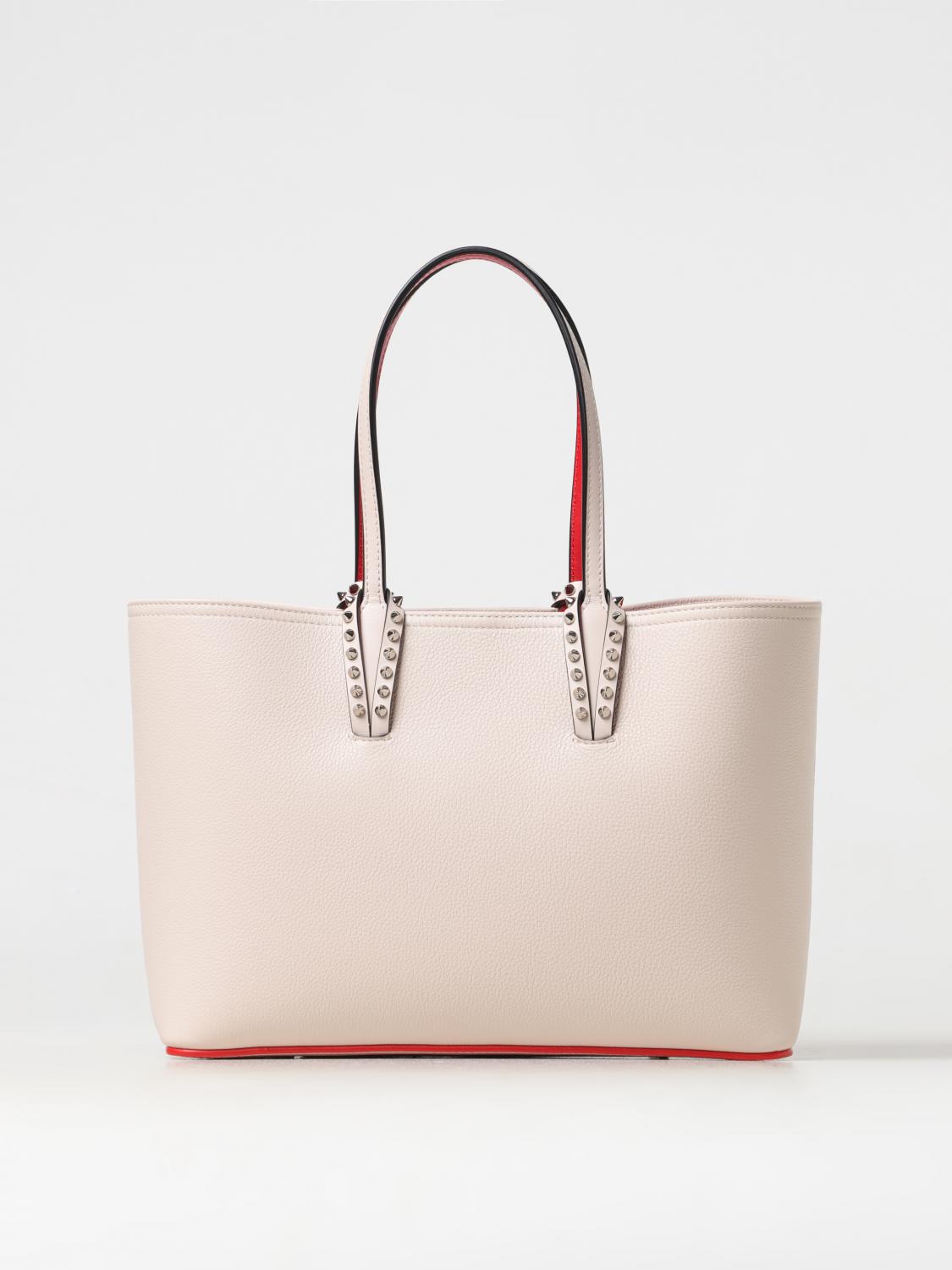 CHRISTIAN LOUBOUTIN SHOULDER BAG: Shoulder bag woman Christian Louboutin, Beige - Img 1