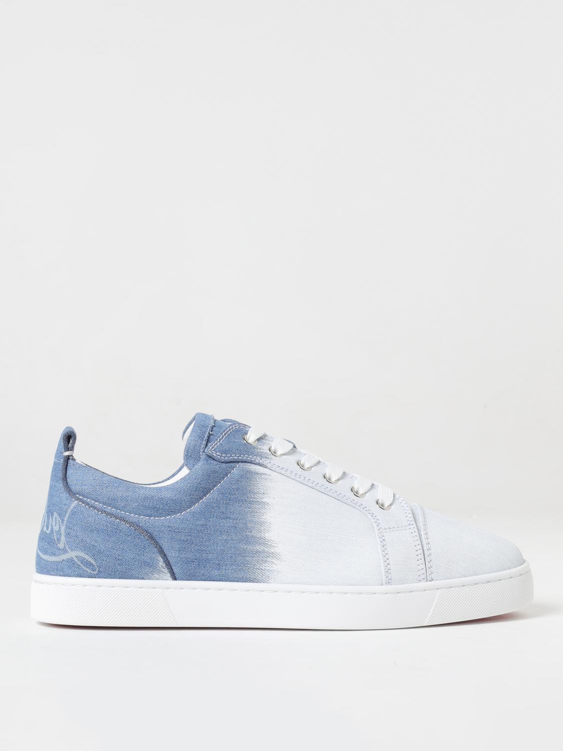 CHRISTIAN LOUBOUTIN SNEAKERS: Sneakers men Christian Louboutin, Blue - Img 1