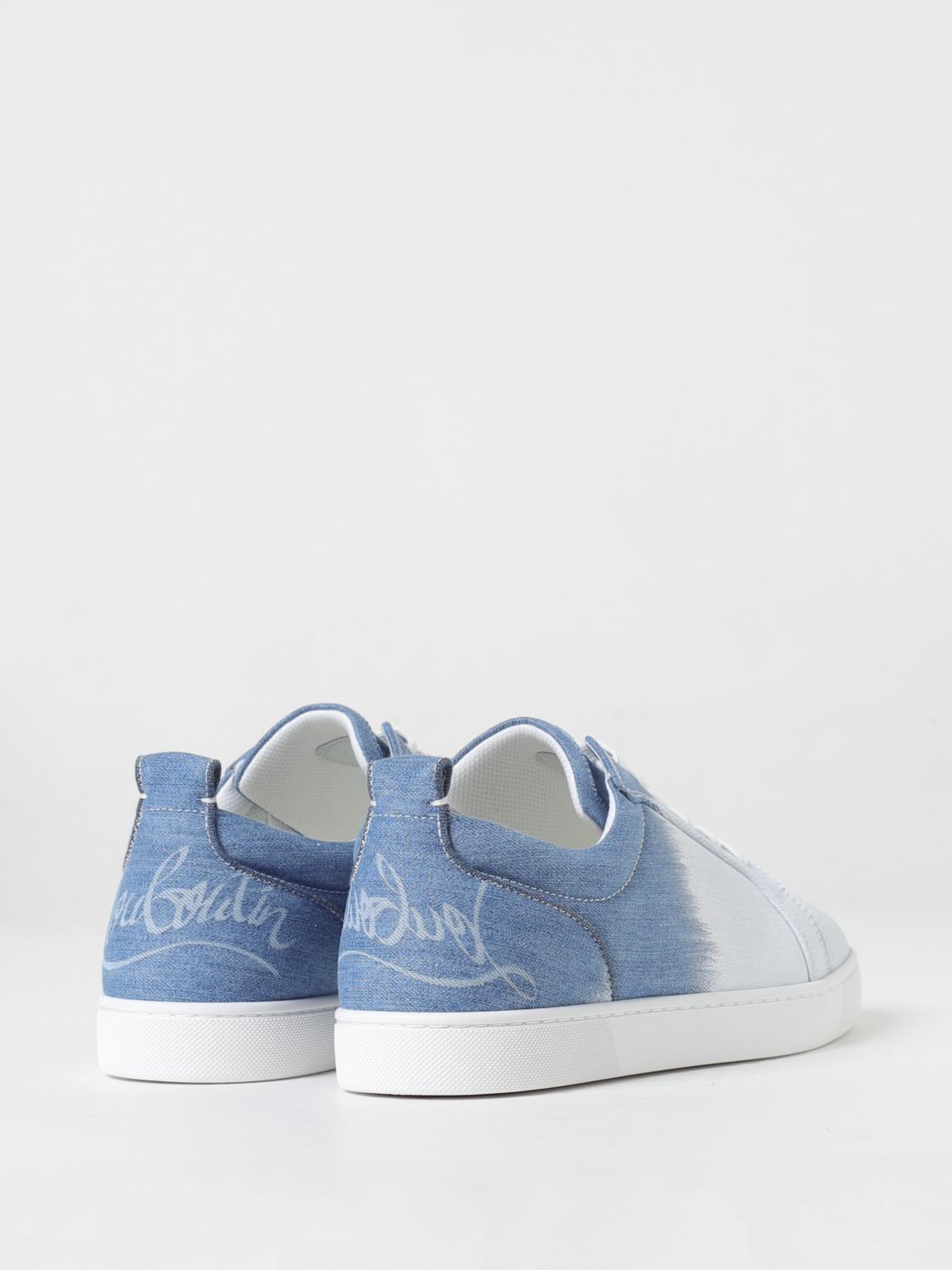 CHRISTIAN LOUBOUTIN SNEAKERS: Sneakers men Christian Louboutin, Blue - Img 3