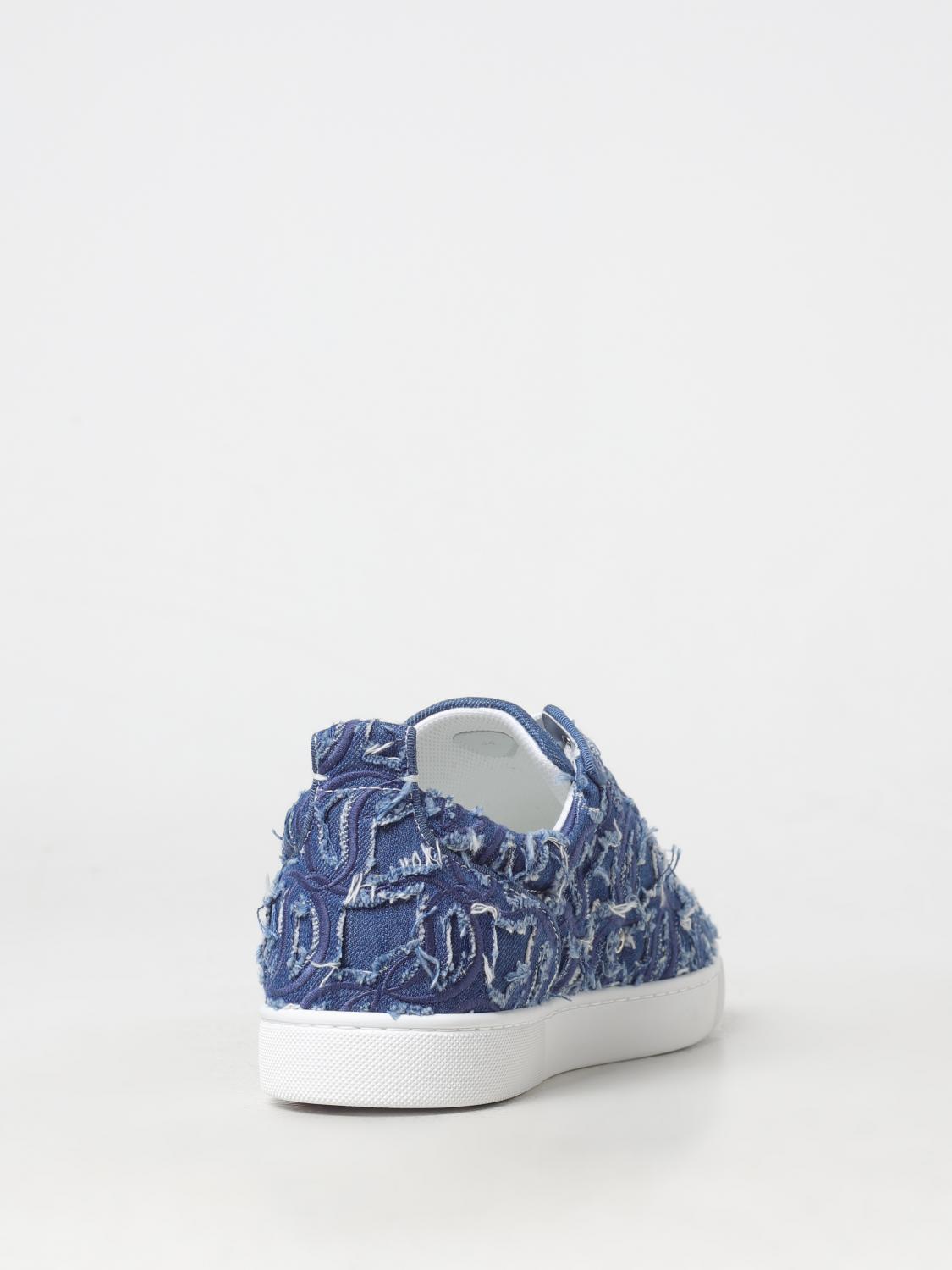 CHRISTIAN LOUBOUTIN SNEAKERS: Sneakers men Christian Louboutin, Denim - Img 3