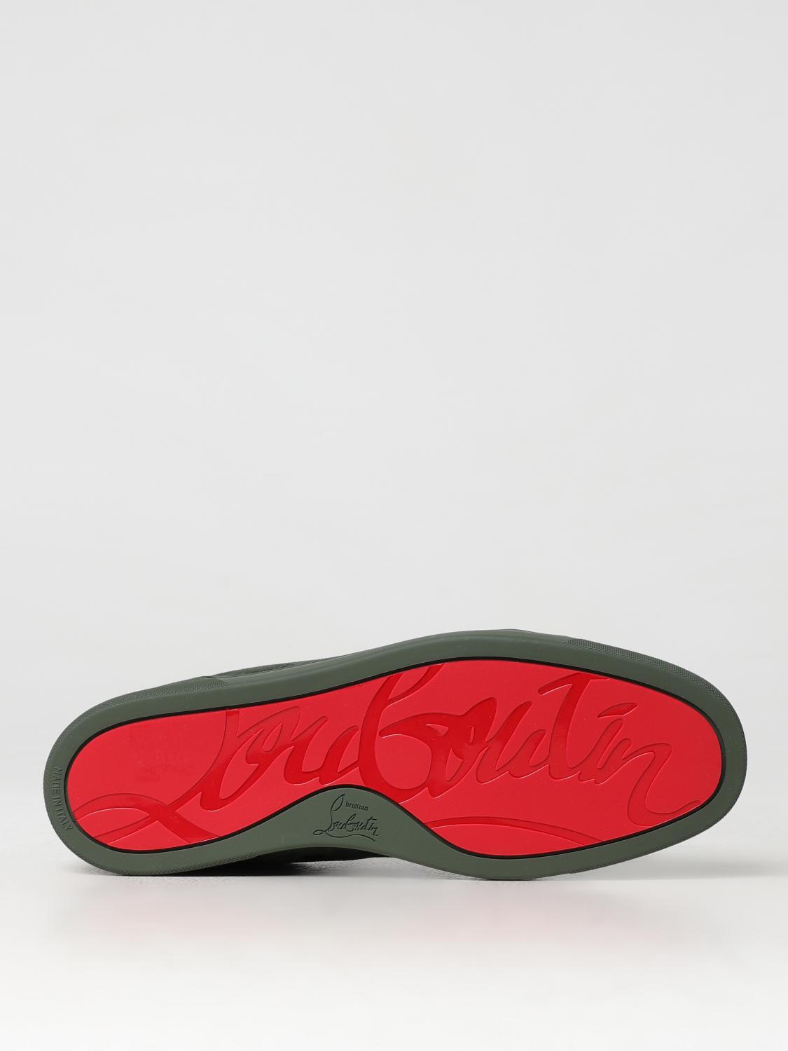 CHRISTIAN LOUBOUTIN SNEAKERS: Sneakers men Christian Louboutin, Green - Img 5