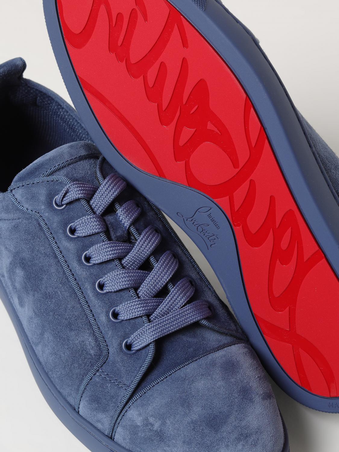 CHRISTIAN LOUBOUTIN SNEAKERS: Sneakers men Christian Louboutin, Denim - Img 4