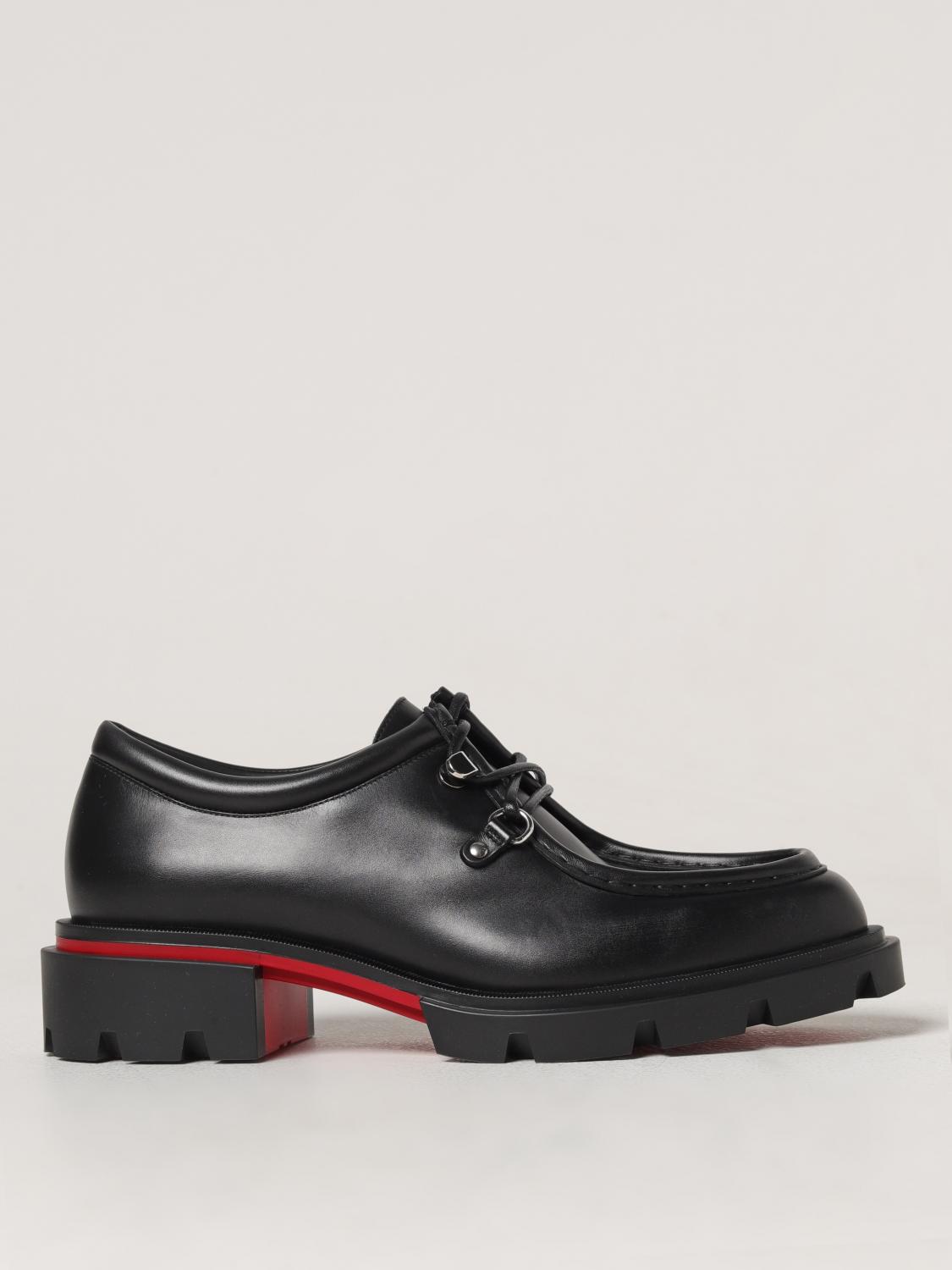 CHRISTIAN LOUBOUTIN BROGUE SHOES: Shoes men Christian Louboutin, Black - Img 1