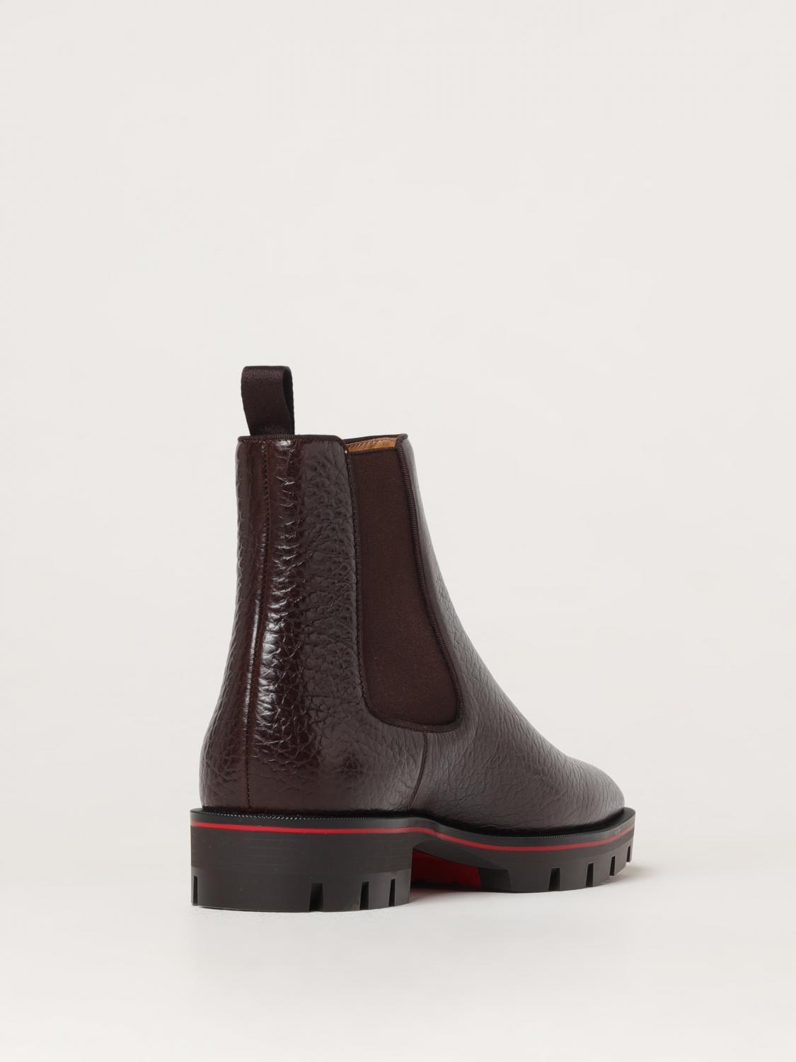 CHRISTIAN LOUBOUTIN BOOTS: Shoes men Christian Louboutin, Dark - Img 3