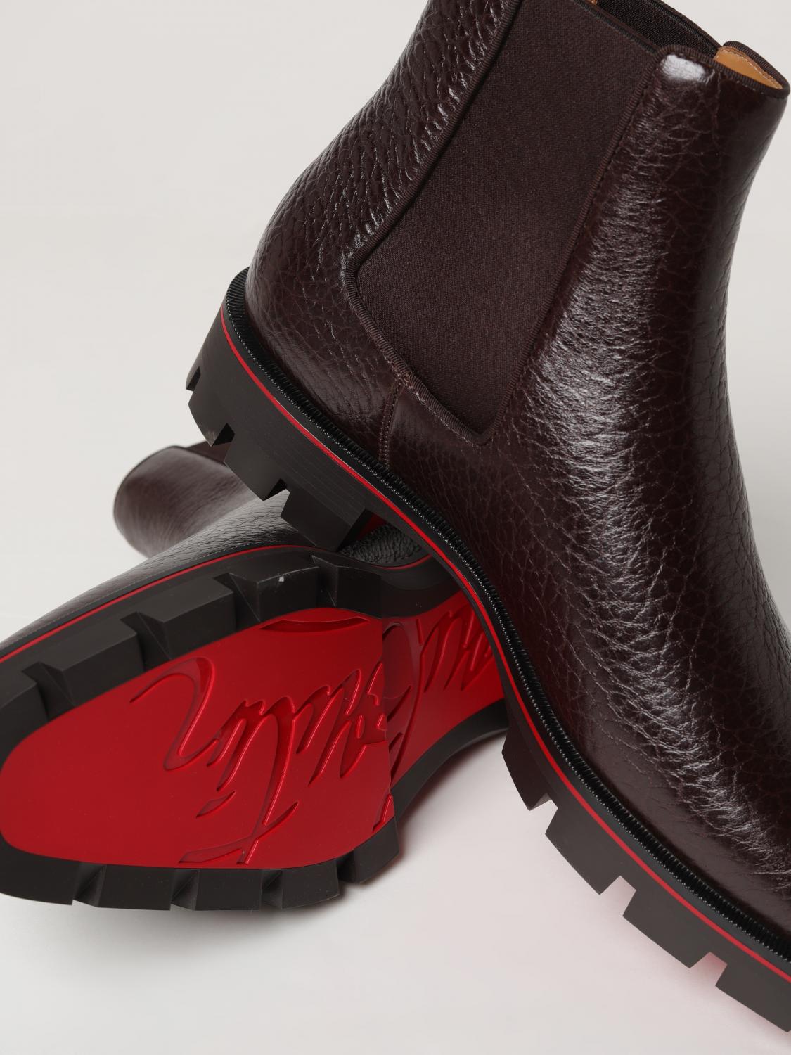 CHRISTIAN LOUBOUTIN BOOTS: Shoes men Christian Louboutin, Dark - Img 4