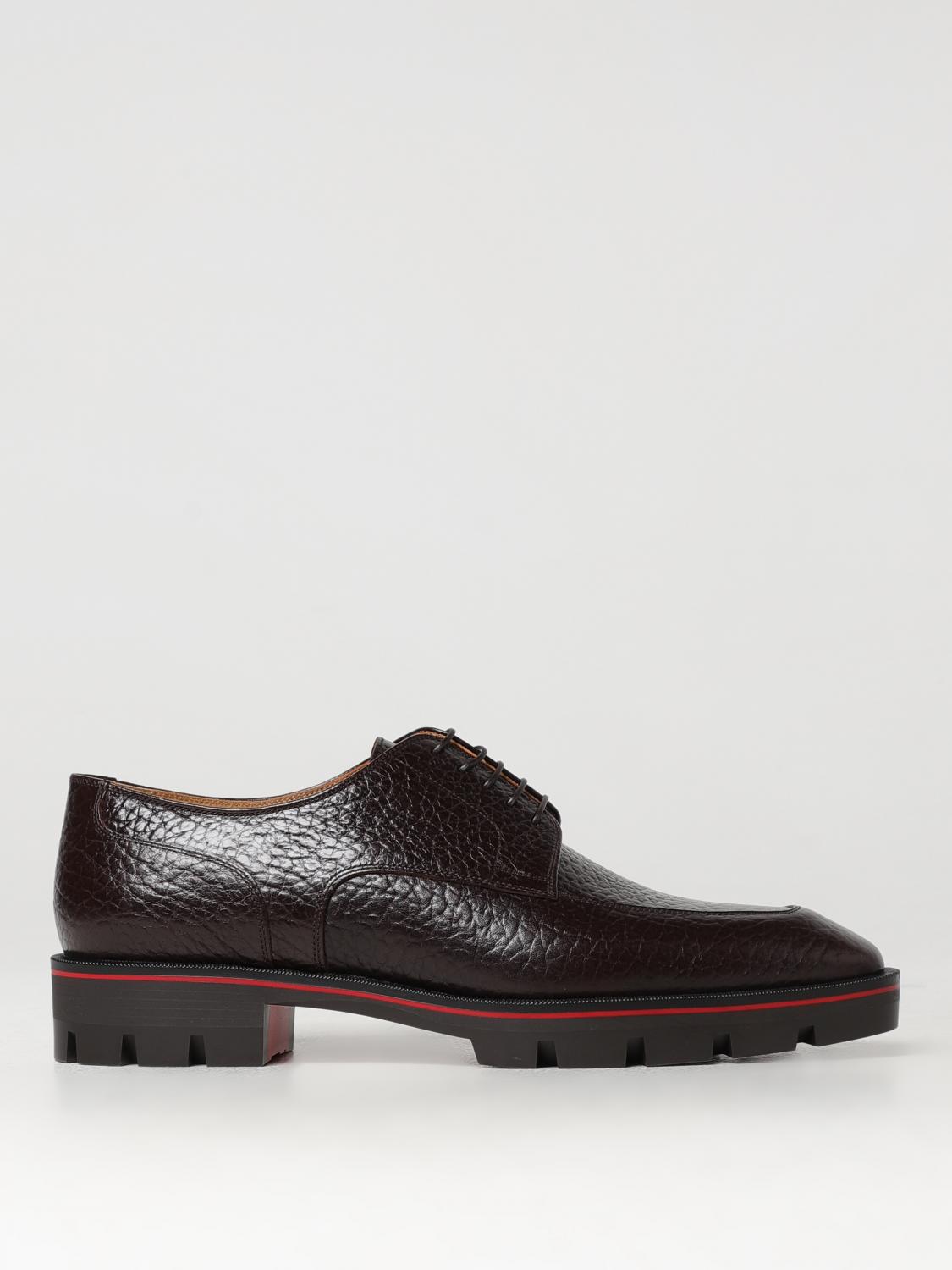 CHRISTIAN LOUBOUTIN BROGUE SHOES: Shoes men Christian Louboutin, Dark - Img 1