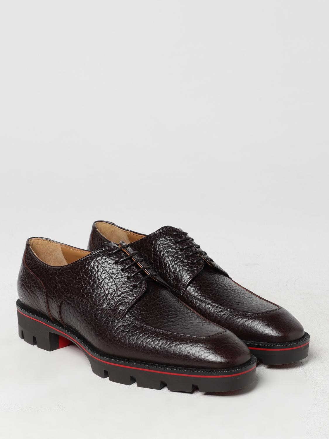 CHRISTIAN LOUBOUTIN BROGUE SHOES: Shoes men Christian Louboutin, Dark - Img 2