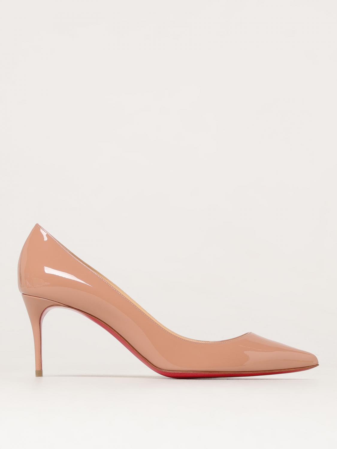 CHRISTIAN LOUBOUTIN PUMPS: Shoes woman Christian Louboutin, Nude - Img 1