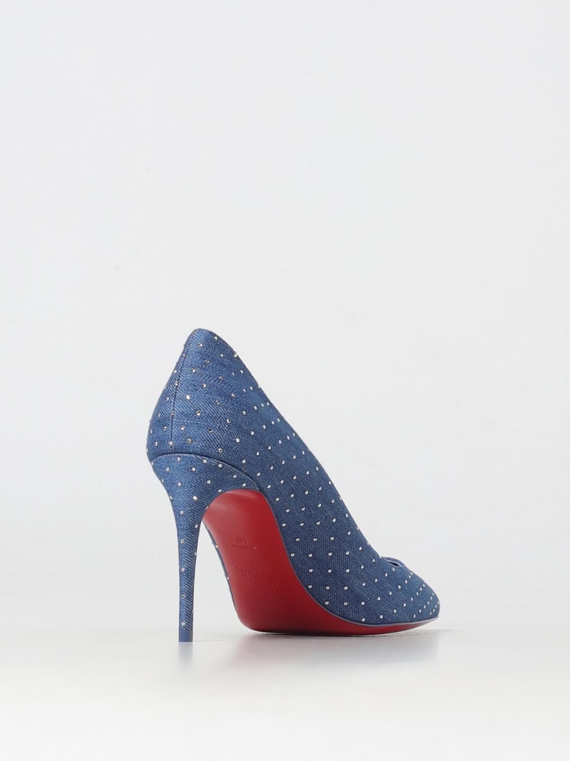 CHRISTIAN LOUBOUTIN PUMPS: Shoes woman Christian Louboutin, Denim - Img 3