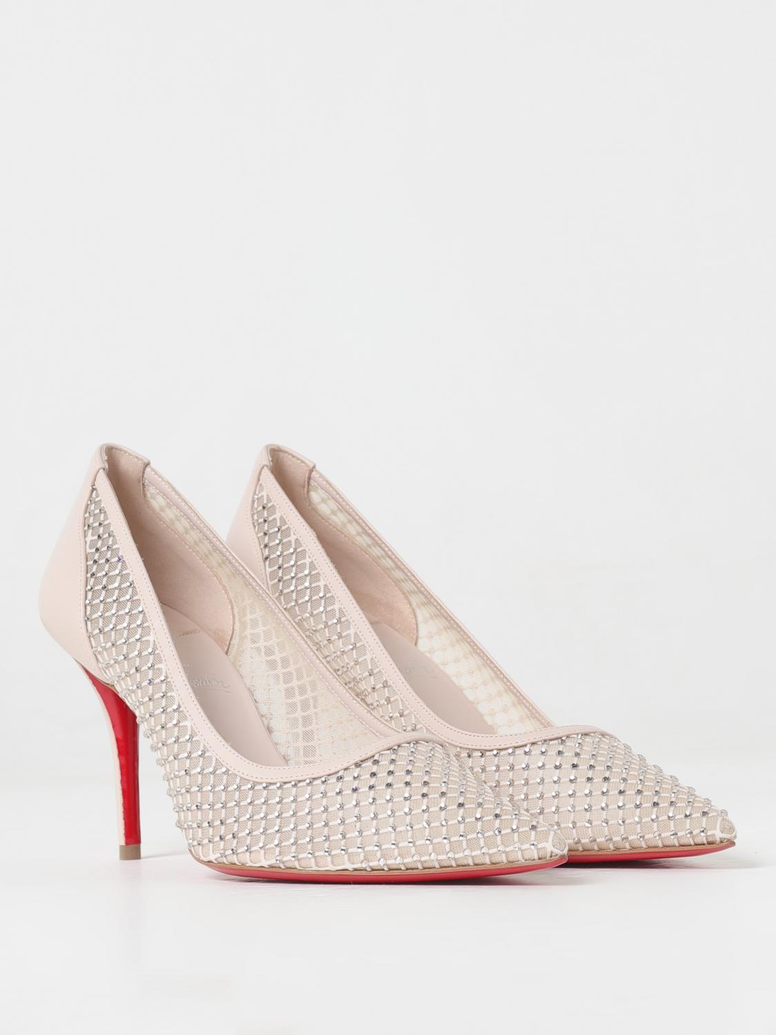 CHRISTIAN LOUBOUTIN PUMPS: Shoes woman Christian Louboutin, Nude - Img 2