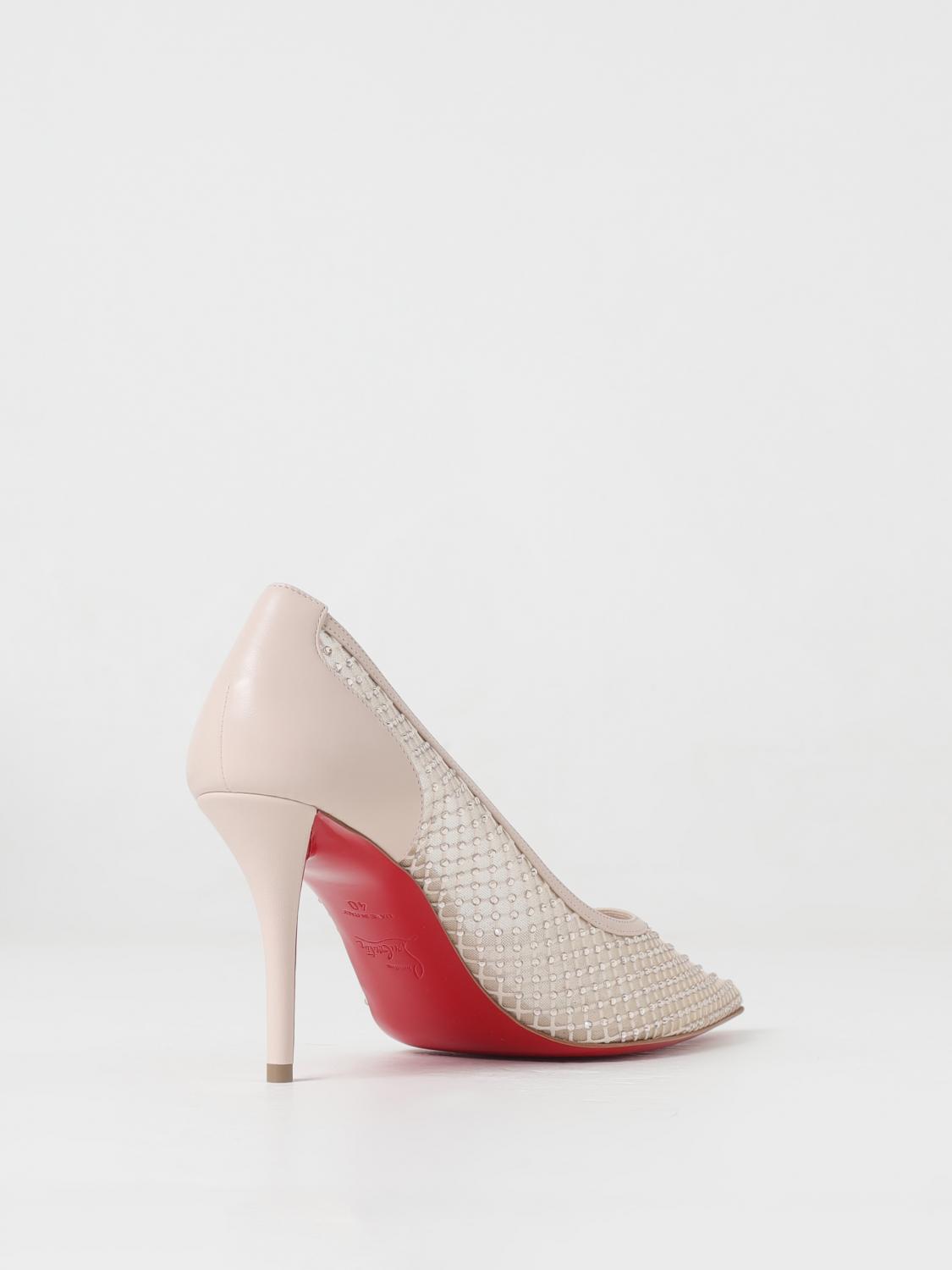 CHRISTIAN LOUBOUTIN PUMPS: Shoes woman Christian Louboutin, Nude - Img 3