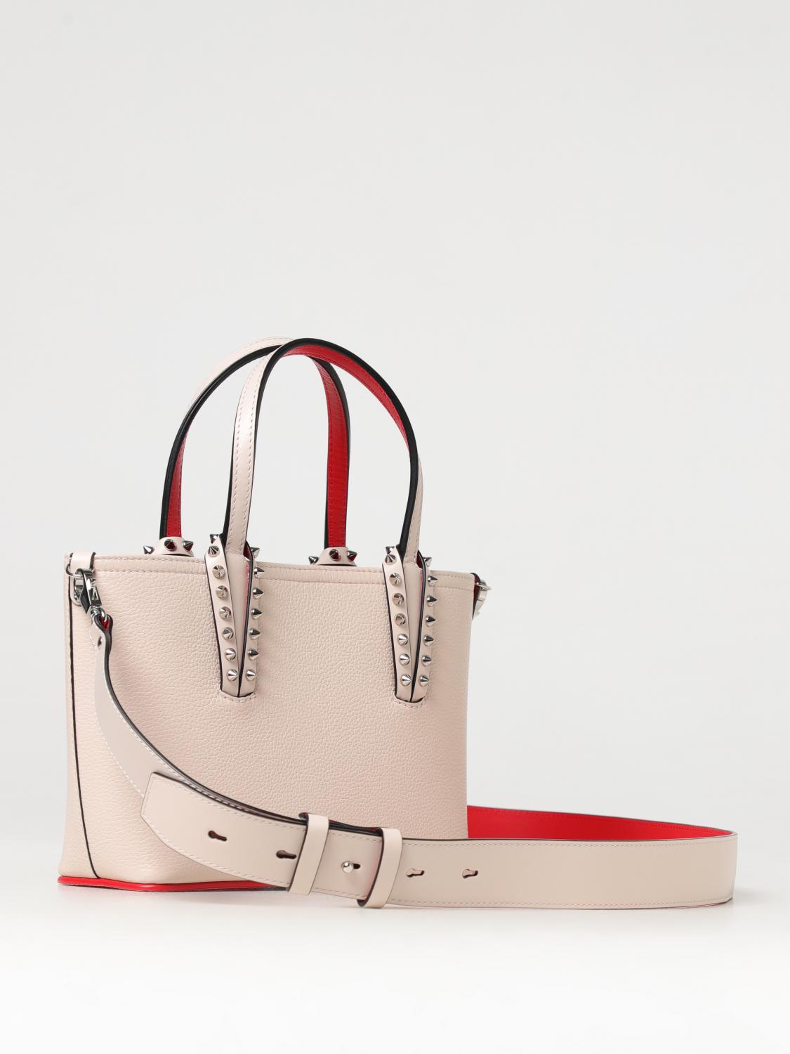 CHRISTIAN LOUBOUTIN BORSA A SPALLA: Borsa a spalla donna Christian Louboutin, Beige - Img 2