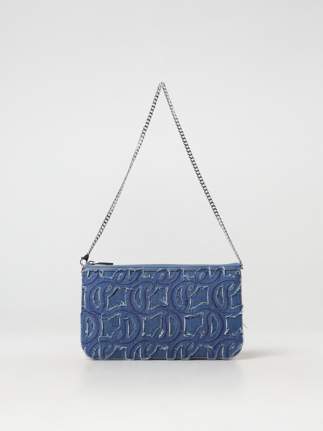 CHRISTIAN LOUBOUTIN SHOULDER BAG: Shoulder bag woman Christian Louboutin, Denim - Img 1