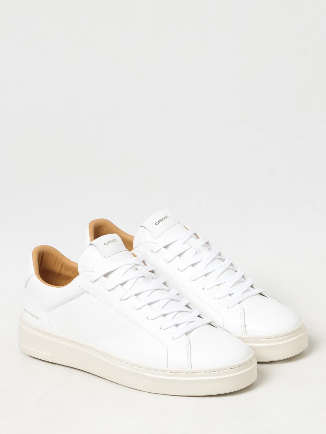 CRIME LONDON SNEAKERS: Sneakers men Crime London, White - Img 2