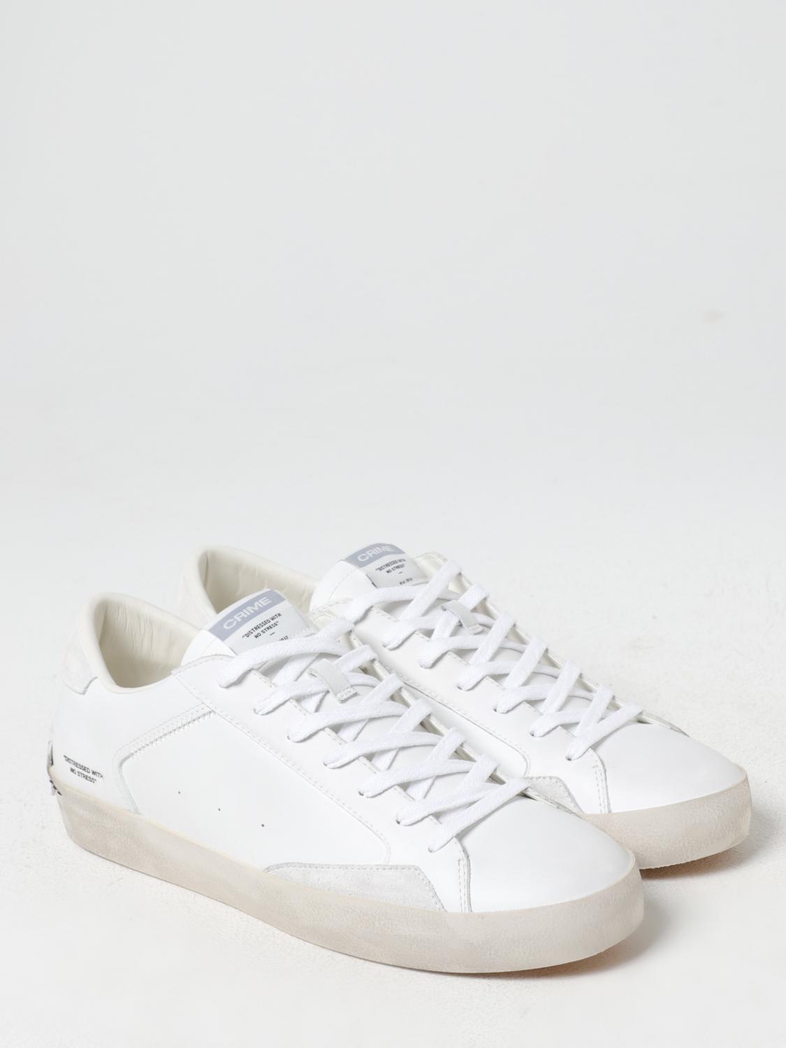 CRIME LONDON SNEAKERS: Sneakers men Crime London, White - Img 2