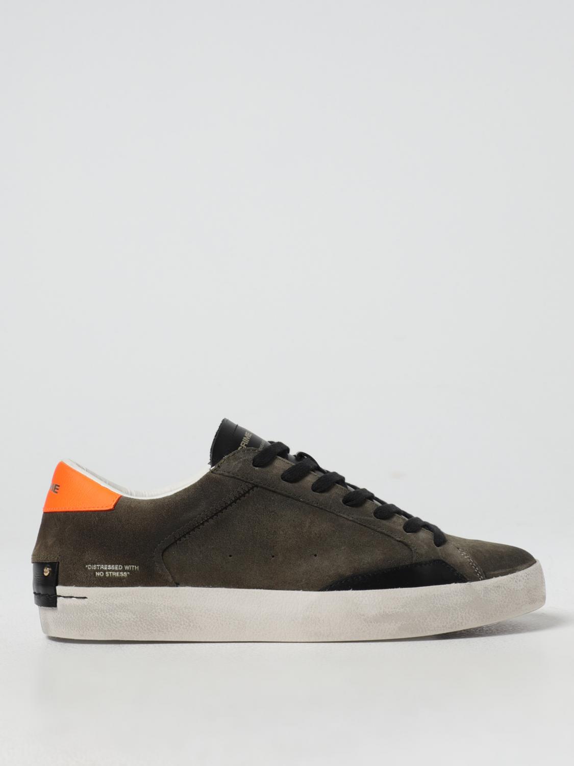 Giglio Sneakers Distressed Crime London in camoscio