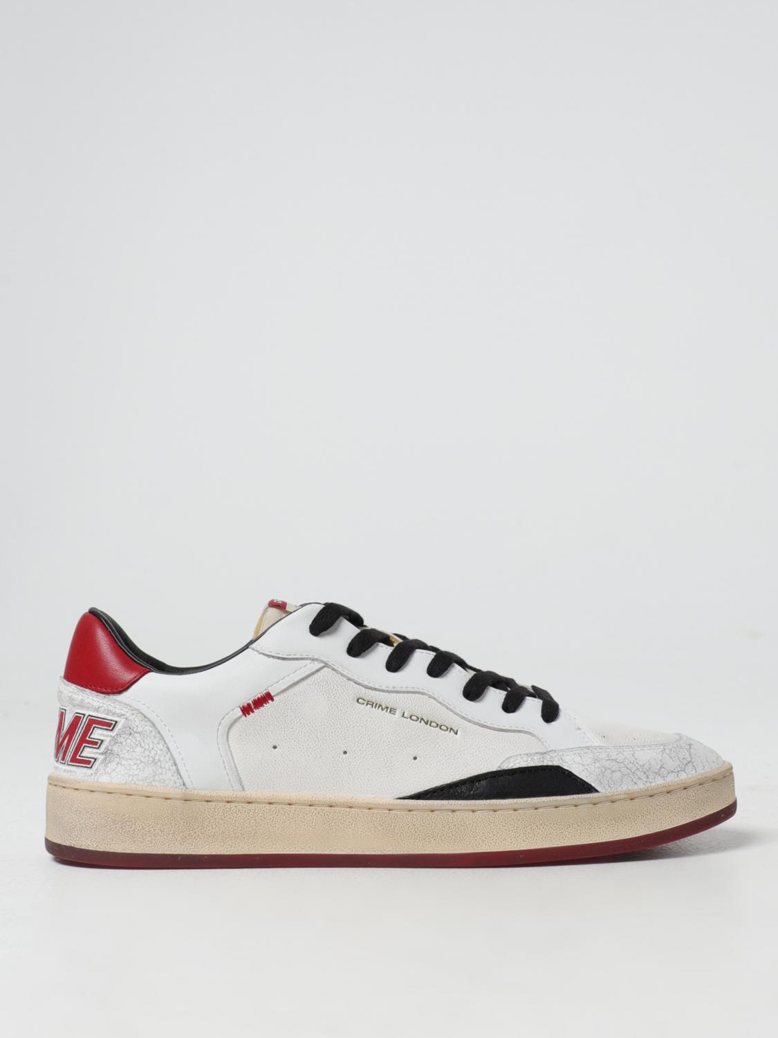 CRIME LONDON SNEAKERS: Sneakers men Crime London, White - Img 1