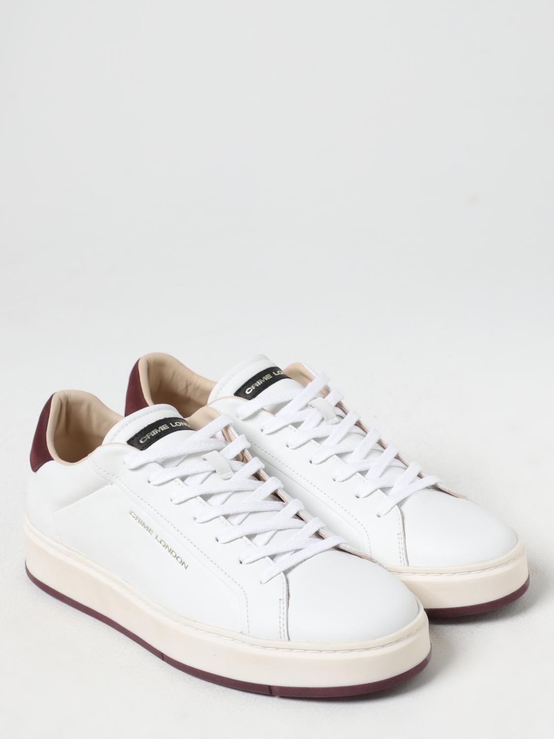 CRIME LONDON SNEAKERS: Sneakers men Crime London, White - Img 2