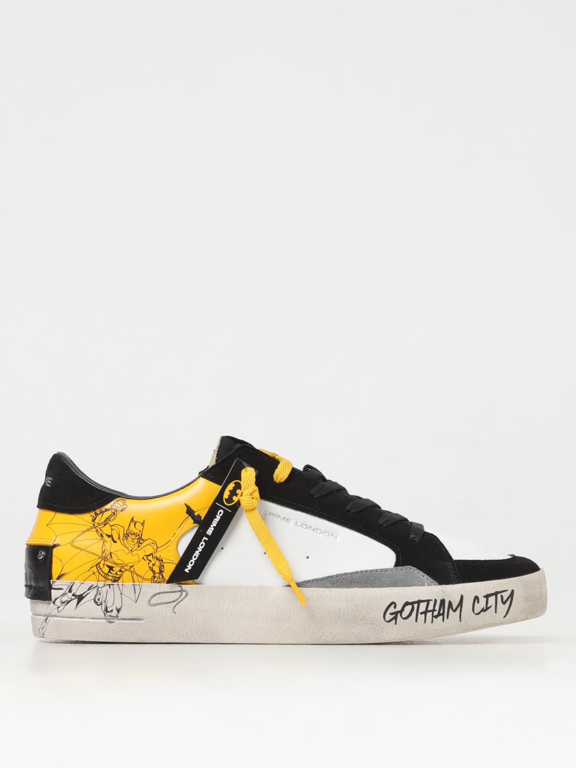 Giglio Sneakers Sk8 Deluxe Batman Crime London in pelle