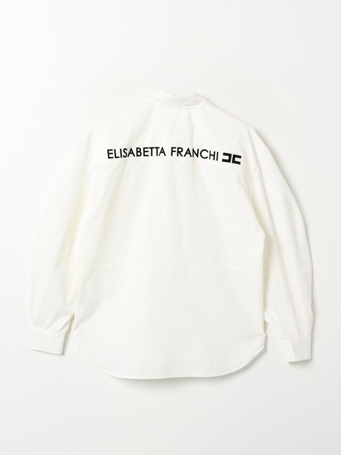 ELISABETTA FRANCHI LA MIA BAMBINA SHIRT: Shirt kids Elisabetta Franchi La Mia Bambina, Yellow Cream - Img 2