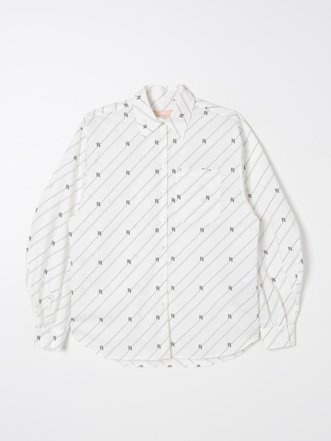 ELISABETTA FRANCHI LA MIA BAMBINA SHIRT: Shirt kids Elisabetta Franchi La Mia Bambina, White - Img 1