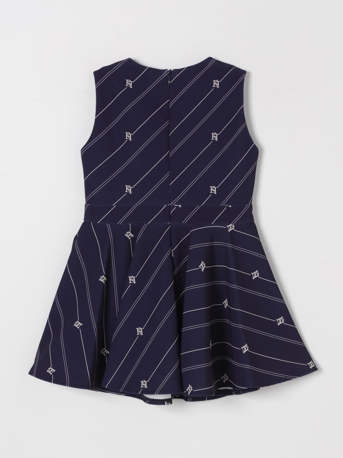 ELISABETTA FRANCHI LA MIA BAMBINA ROBE: Robe enfant Elisabetta Franchi La Mia Bambina, Bleu - Img 2