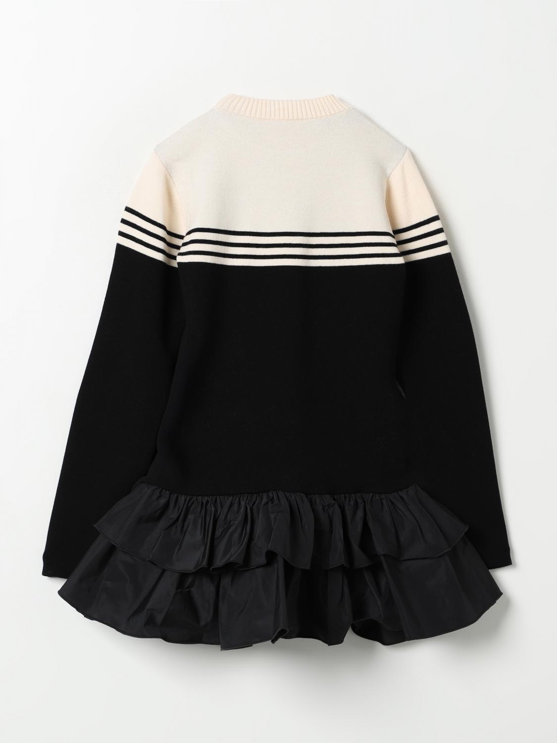 ELISABETTA FRANCHI LA MIA BAMBINA VESTIDO: Vestido niños Elisabetta Franchi La Mia Bambina, Negro - Img 2