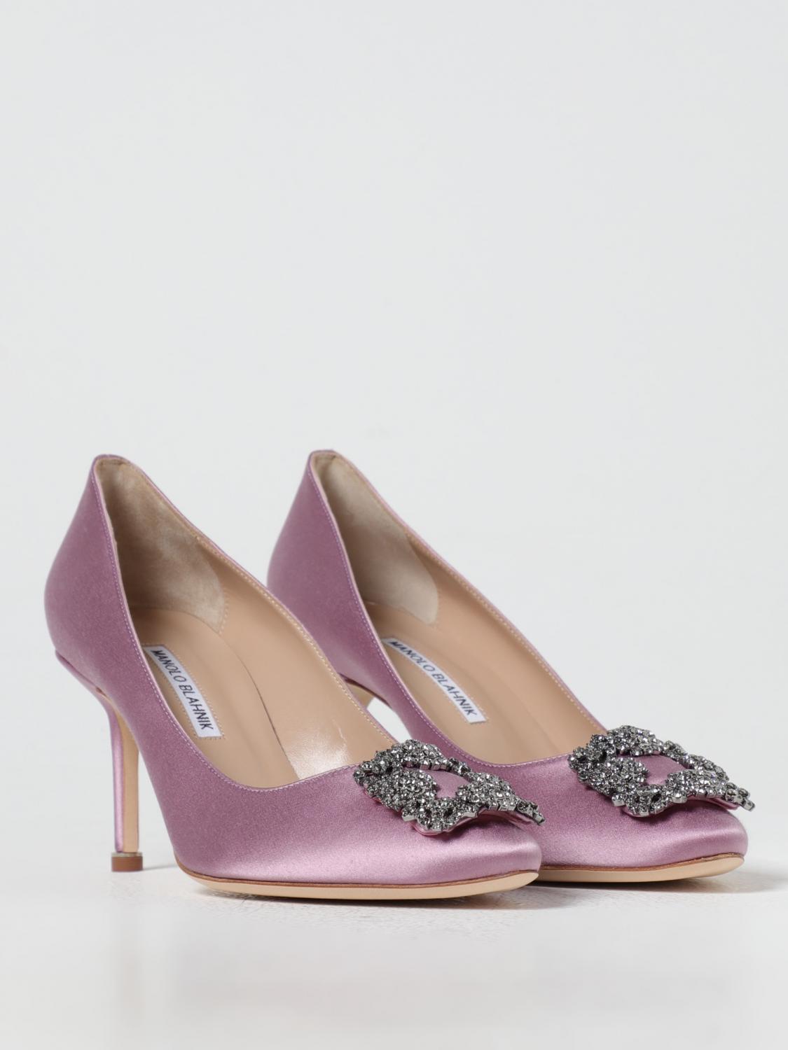 MANOLO BLAHNIK PUMPS: Shoes woman Manolo Blahnik, Violet - Img 2