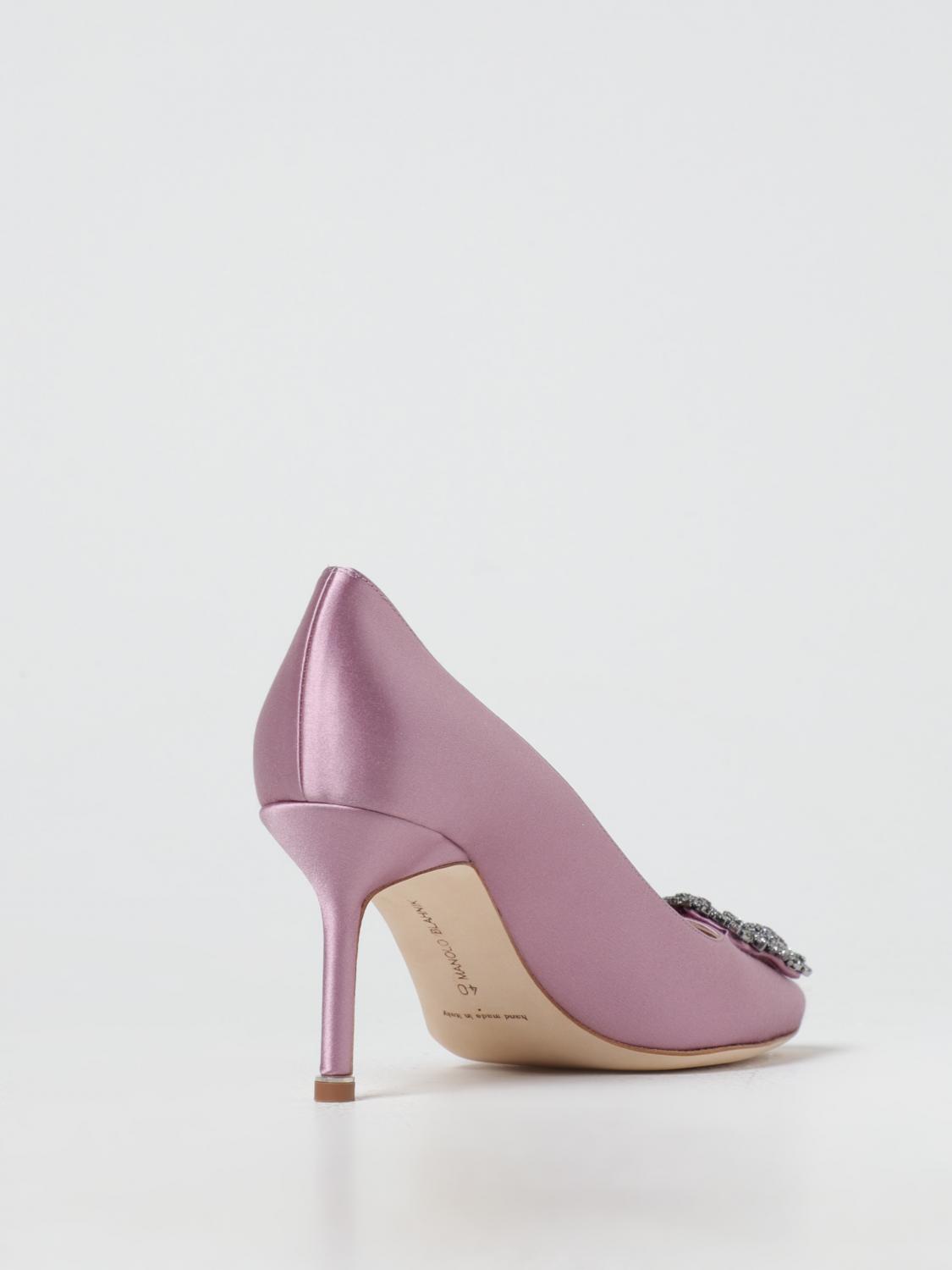 MANOLO BLAHNIK PUMPS: Shoes woman Manolo Blahnik, Violet - Img 3