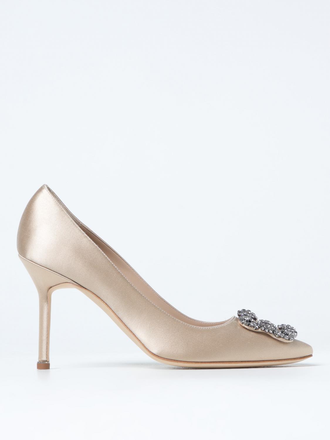 MANOLO BLAHNIK PUMPS: Shoes woman Manolo Blahnik, Nude - Img 1