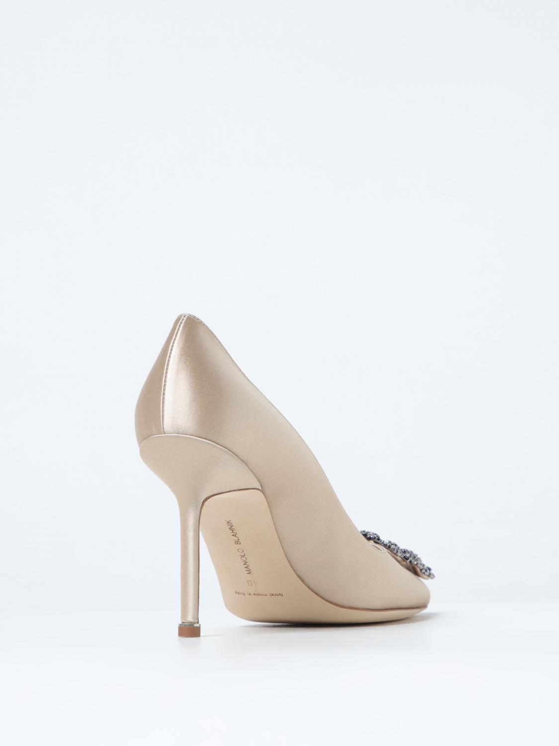 MANOLO BLAHNIK PUMPS: Shoes woman Manolo Blahnik, Nude - Img 3