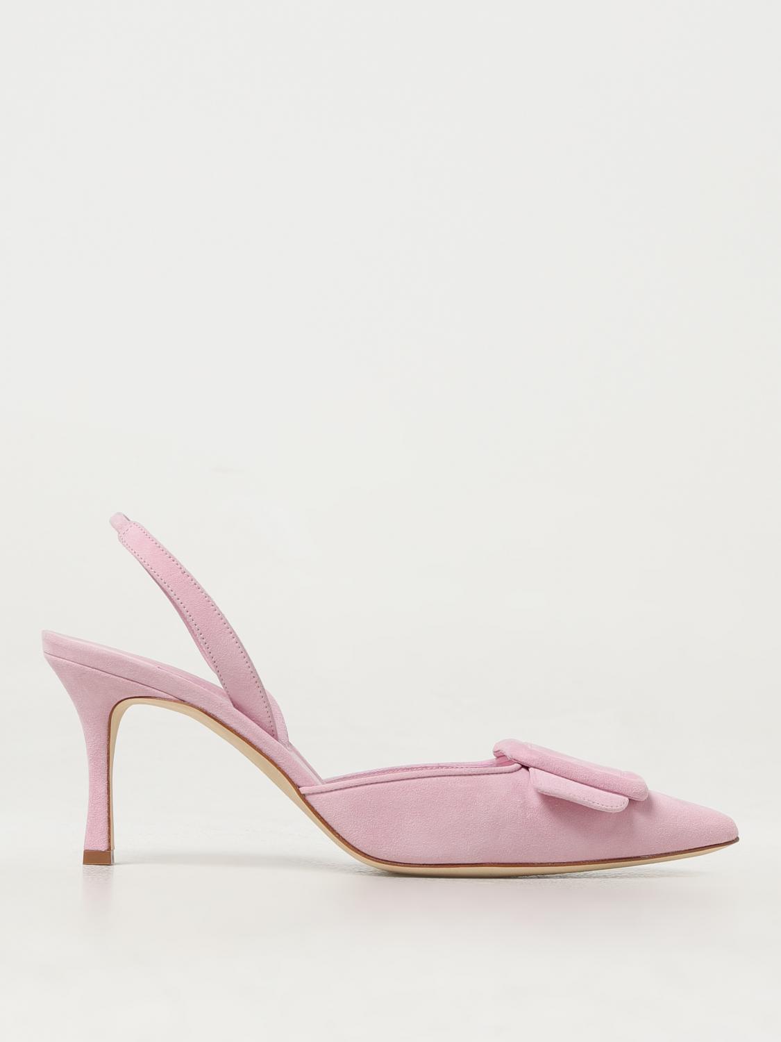 Manolo Blahnik Shoes woman - Pink | 21901820102 | GIGLIO.COM