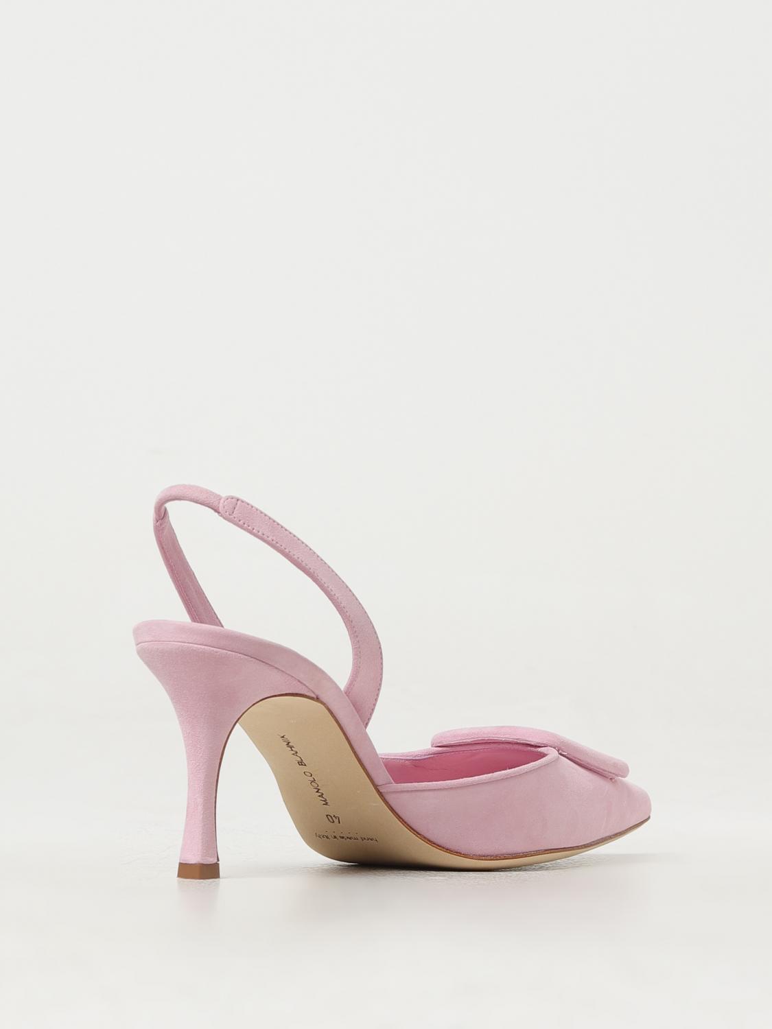 Manolo Blahnik Shoes woman - Pink | 21901820102 | GIGLIO.COM