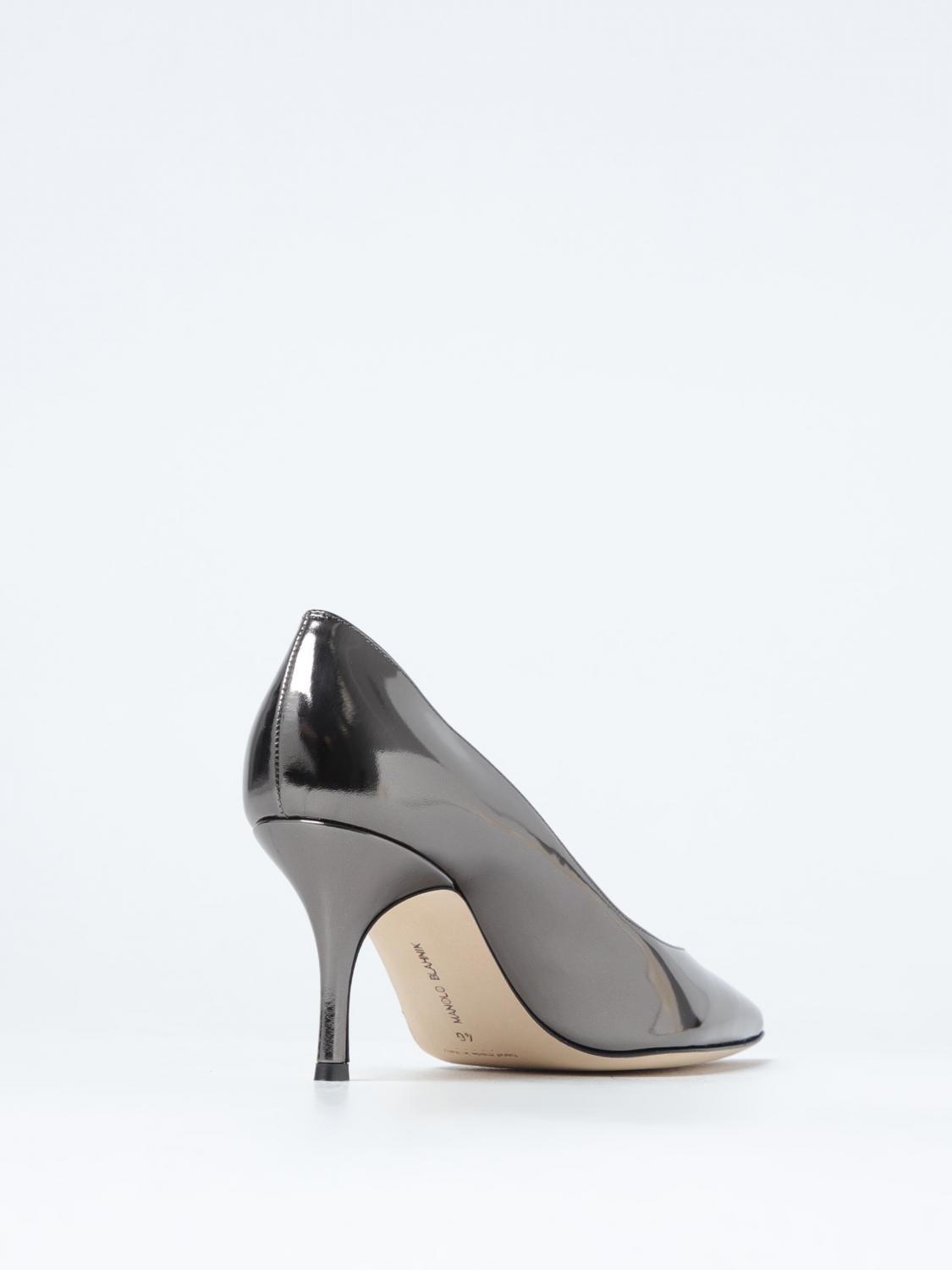 MANOLO BLAHNIK PUMPS: Shoes woman Manolo Blahnik, Grey - Img 3