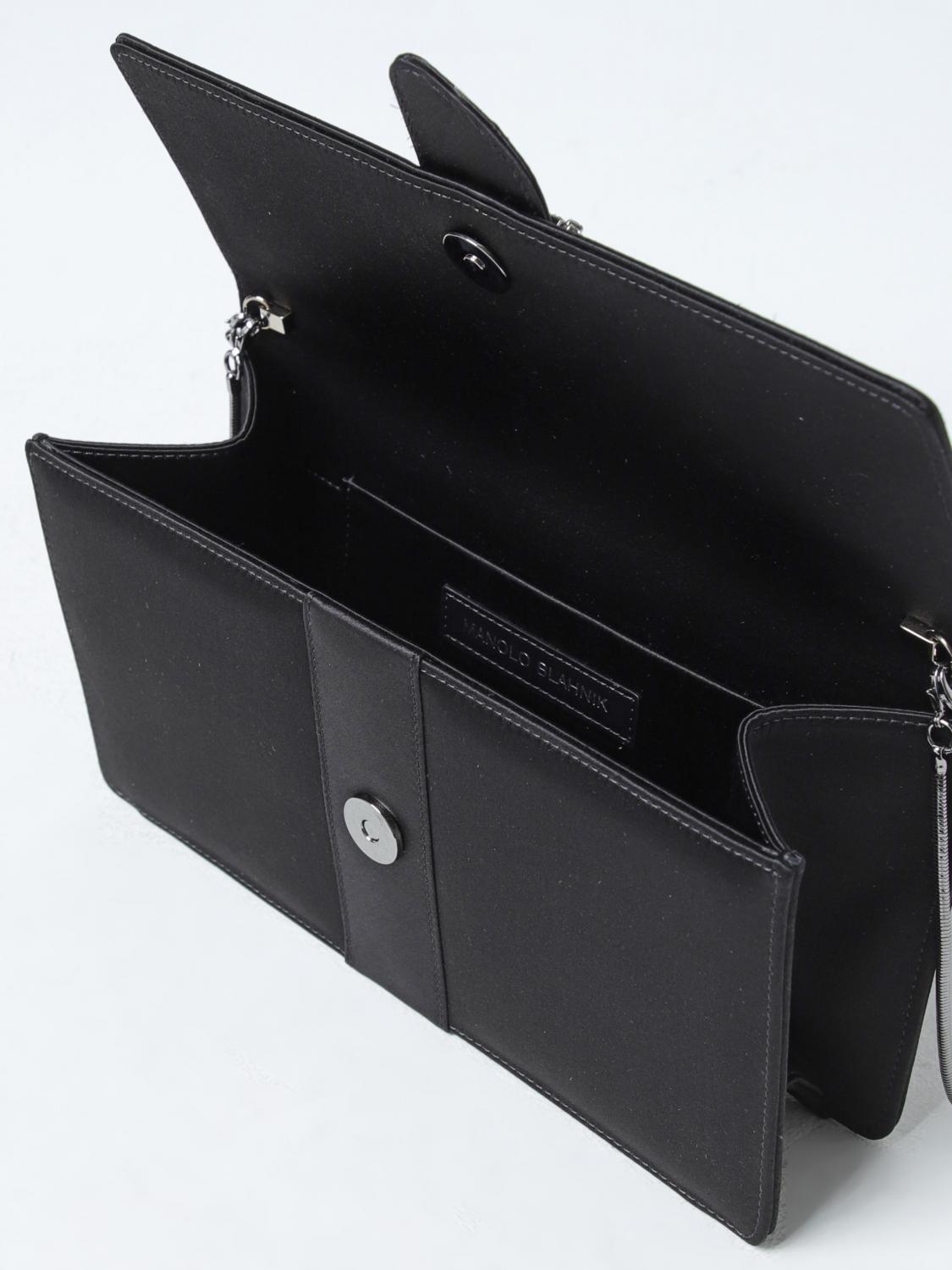Manolo Blahnik Outlet: Shoulder bag woman - Black | 9XX07920037