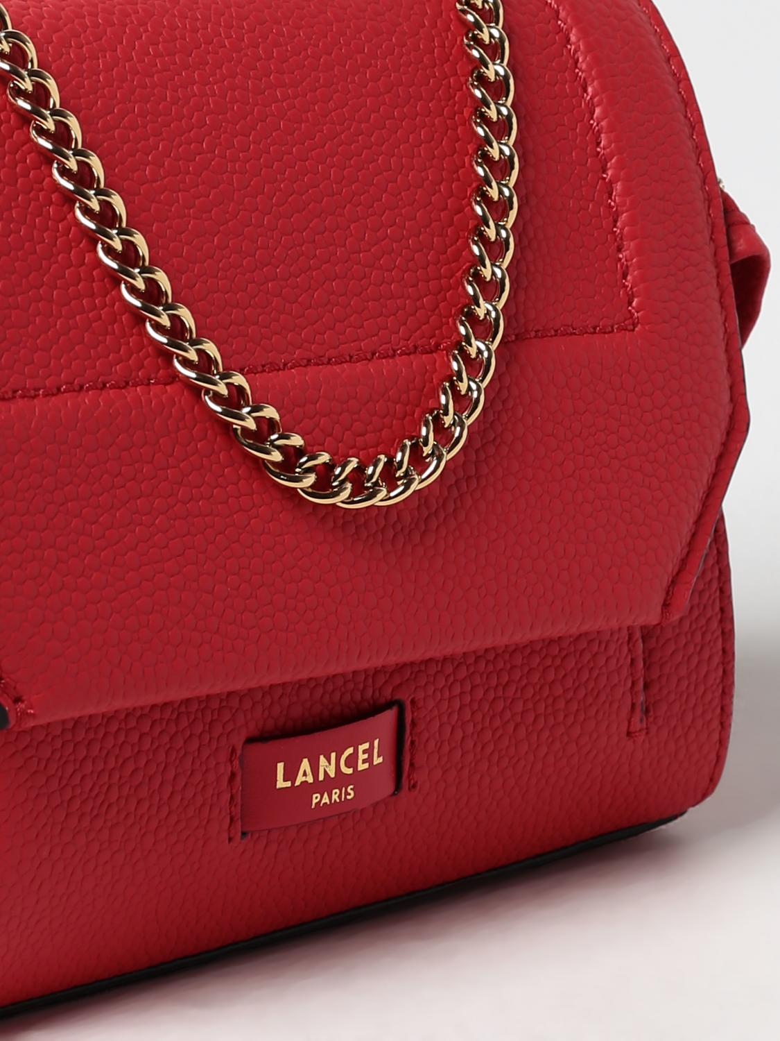 LANCEL BORSA MINI: Borsa Lancel in pelle , Rosso - Img 3