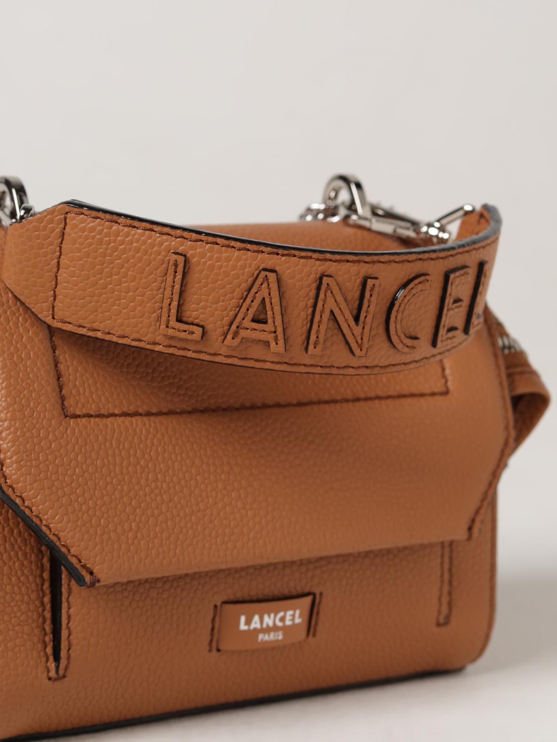 LANCEL BORSA MINI: Borsa Lancel in pelle , Cammello - Img 3