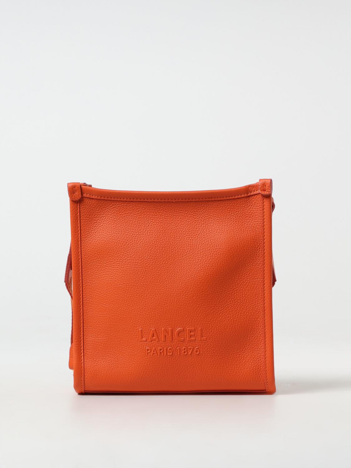 LANCEL CROSSBODY BAGS: Shoulder bag woman Lancel, Orange - Img 1