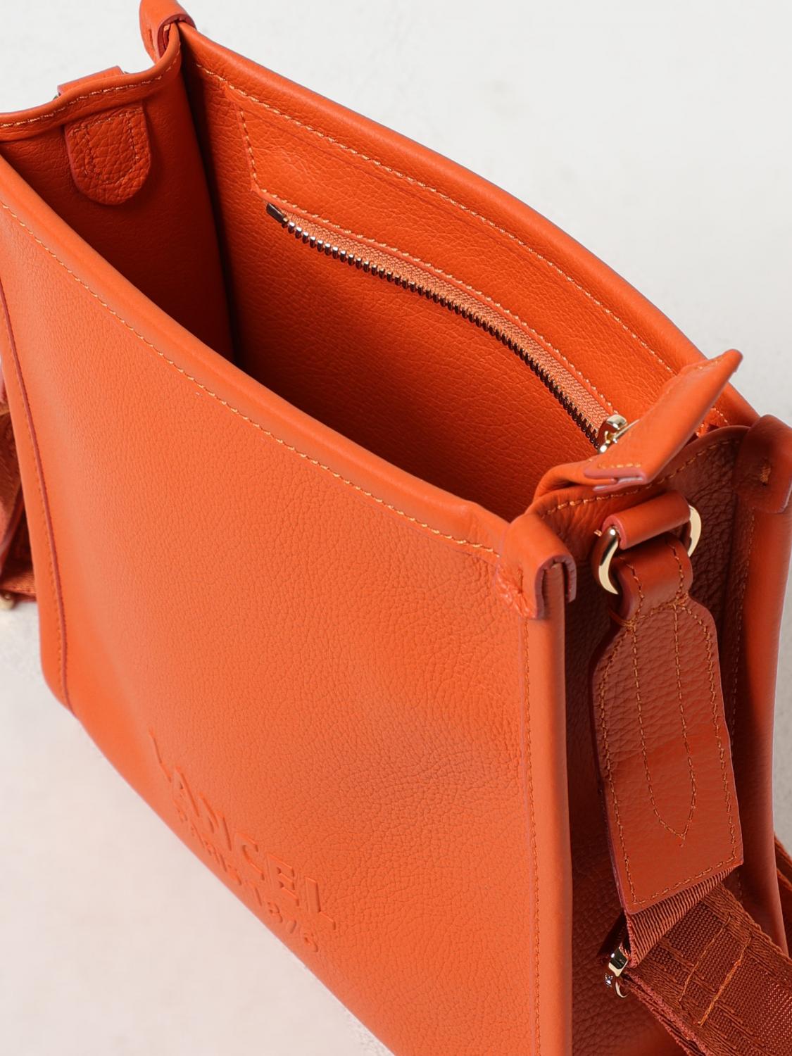 LANCEL CROSSBODY BAGS: Shoulder bag woman Lancel, Orange - Img 3