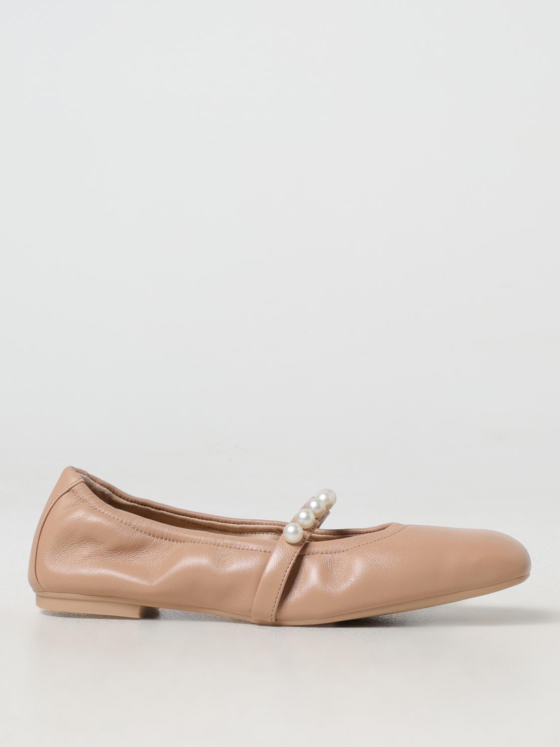 Giglio Ballerina Stuart Weitzman in nappa con perle